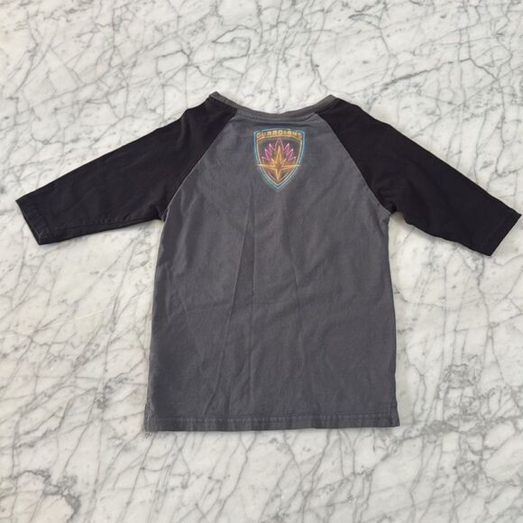Guardians of The Galaxy Raglan Tee Youth Small 6/7 - Picture 6 of 6